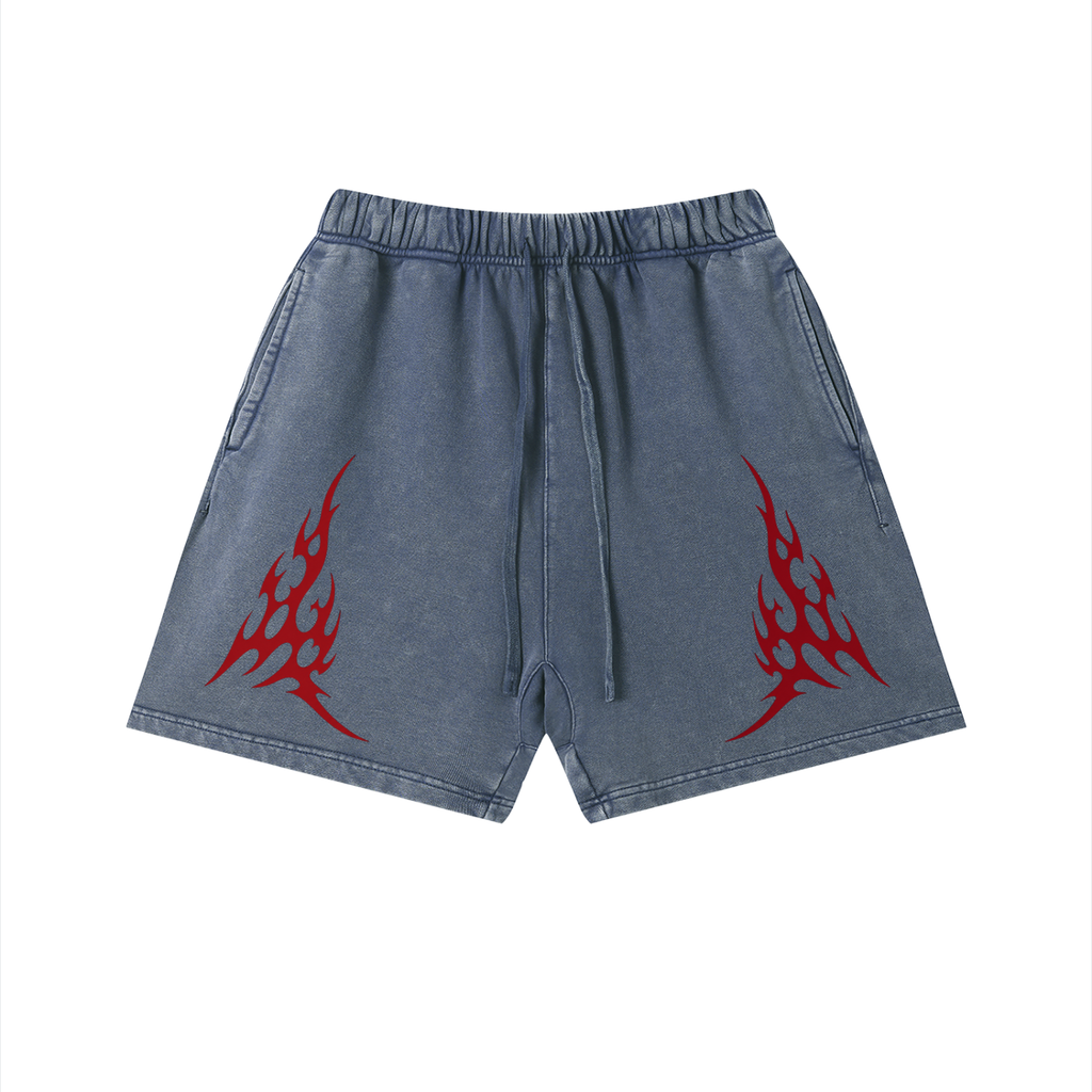 ONE VI$ION SCARLET FLAME SHORTS