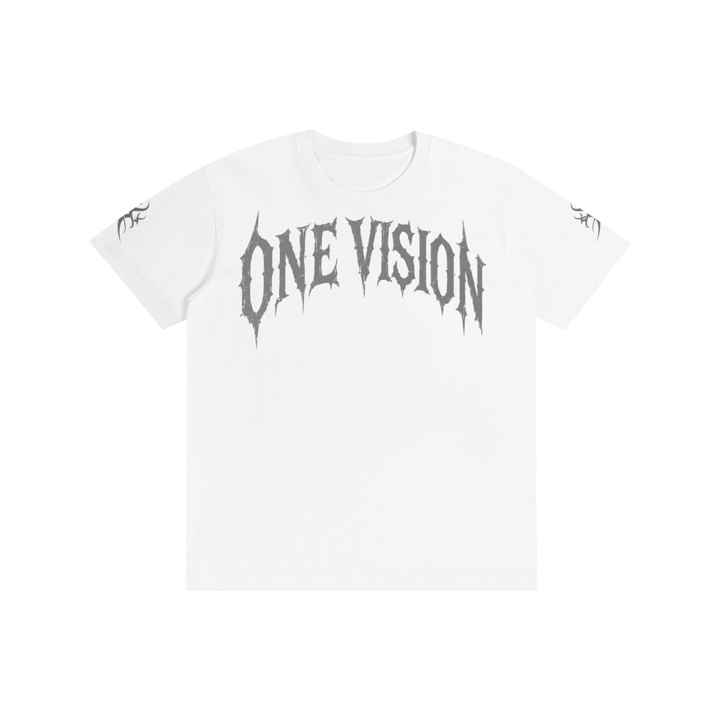 ONE VI$ION WHITE PHANTOM TEE